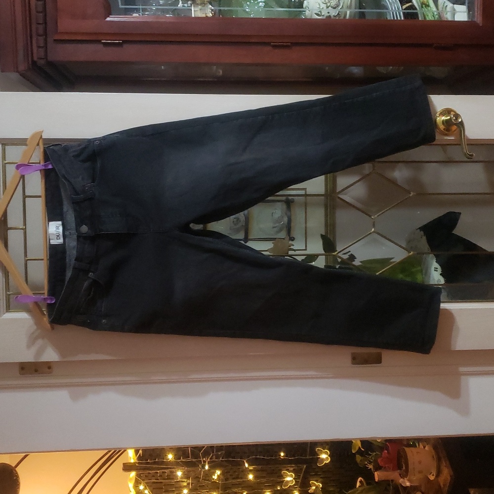 DU/ER BLACK JEANS SIZE 30 X 28